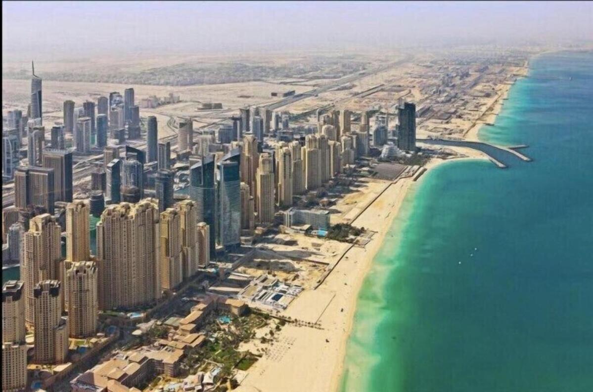 Luxury Apartments In Dubai Marina Luaran gambar