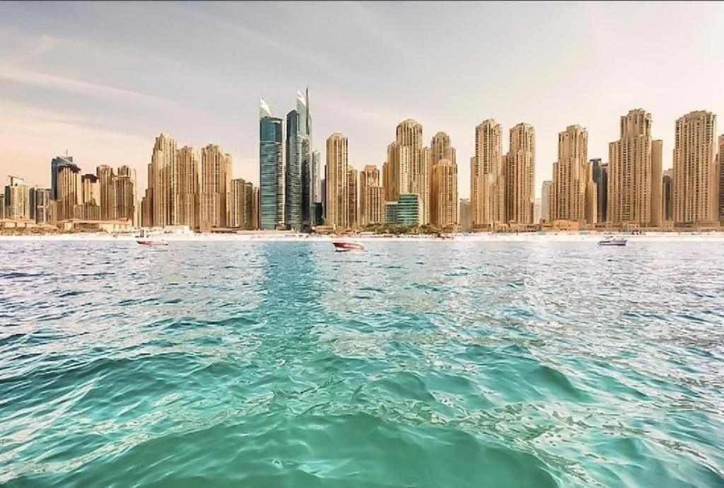 Luxury Apartments In Dubai Marina Luaran gambar